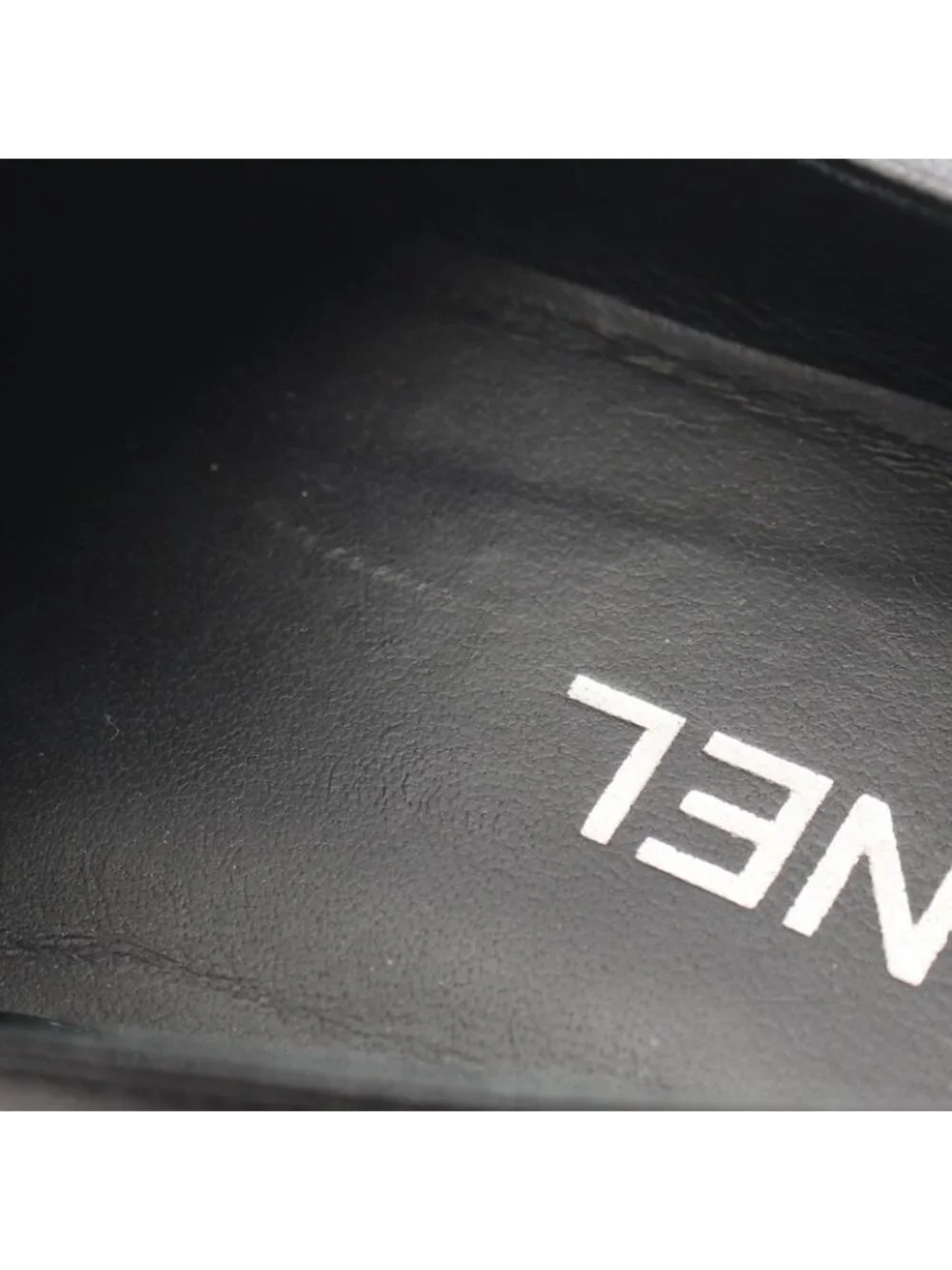 Chanel CC Logo Opera Shoes Leather - Picture 11 of 11